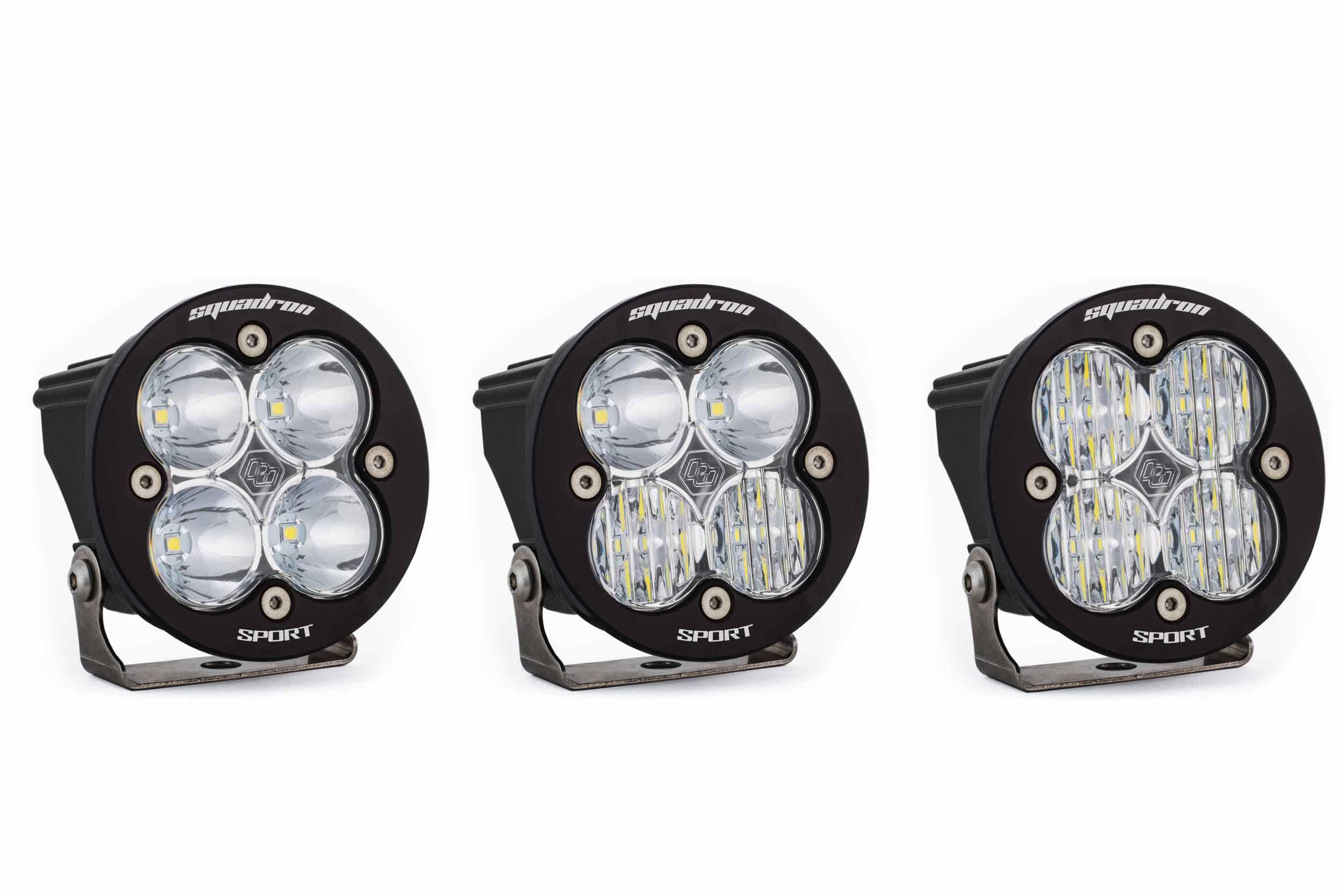 Wide, Driving & Spot Squadron Sport LED Lights 551013